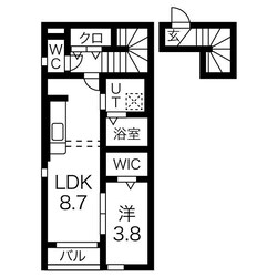 長町駅 徒歩11分 2階の物件間取画像